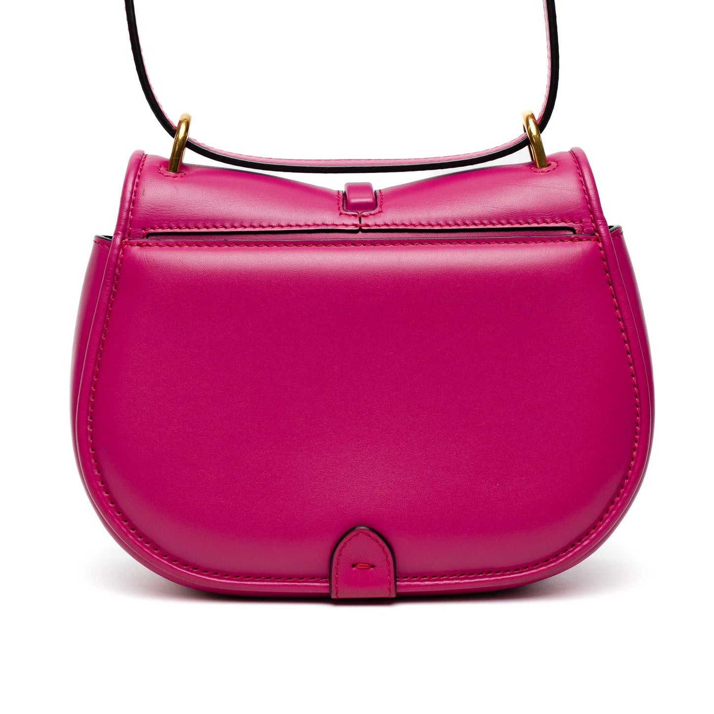 Fendi Pink Leather Shoulder Bag