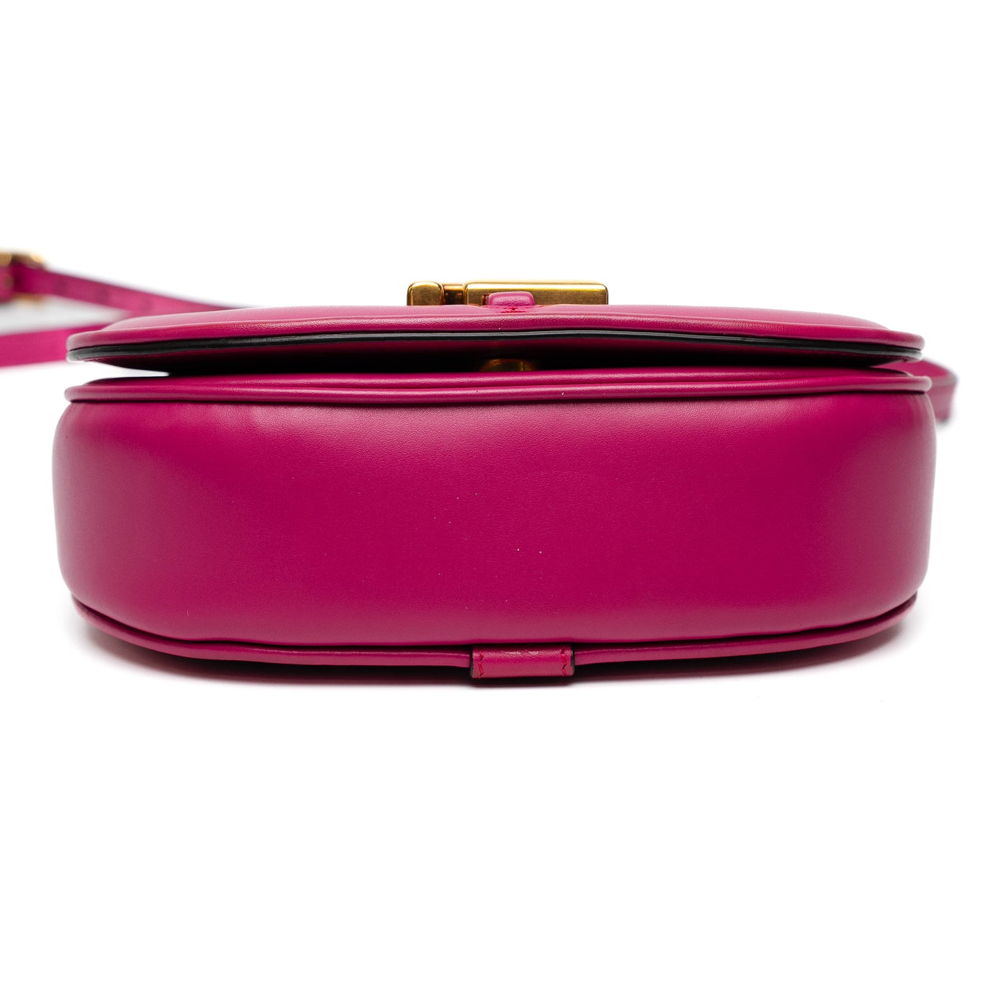 Fendi Pink Leather Shoulder Bag