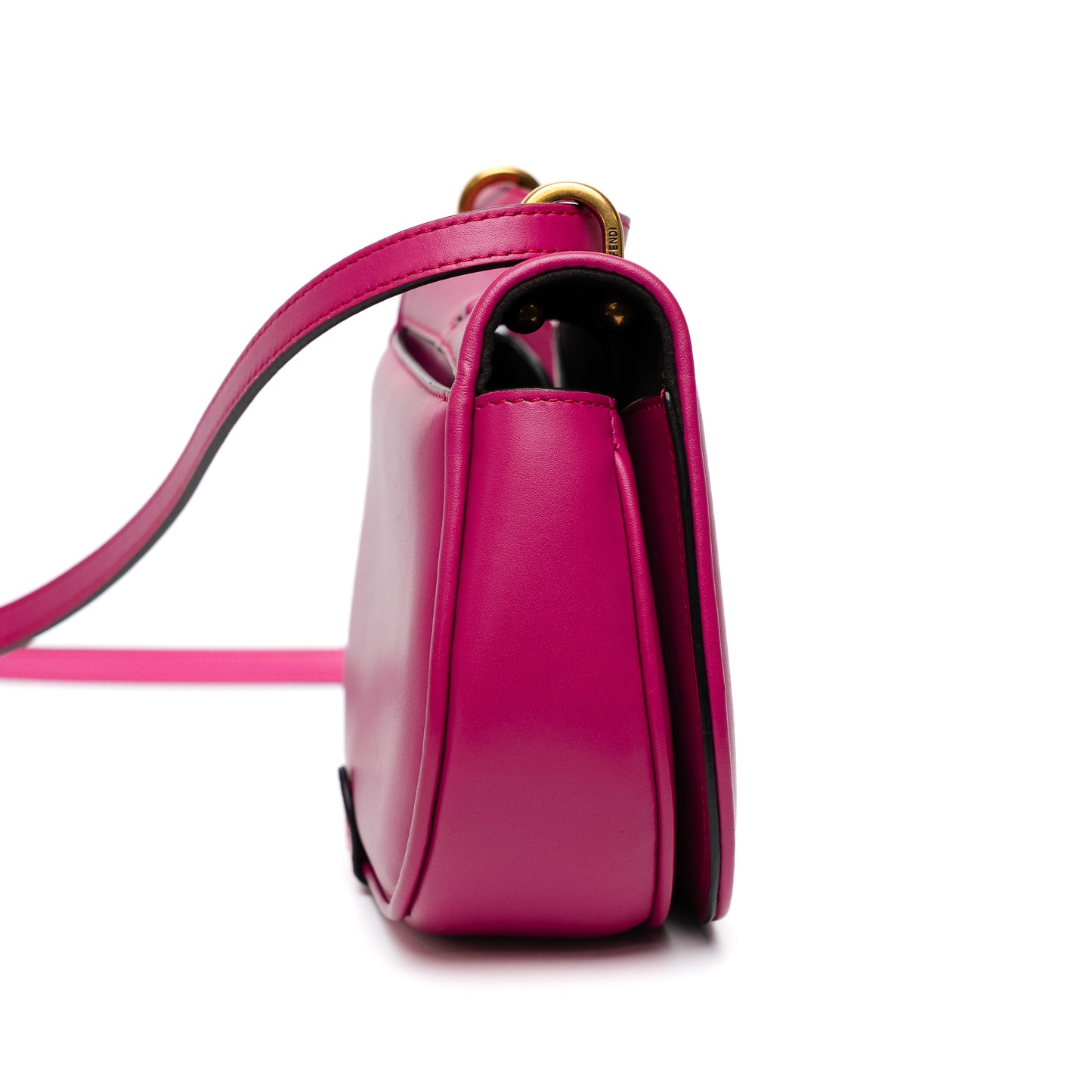 Fendi Pink Leather Shoulder Bag