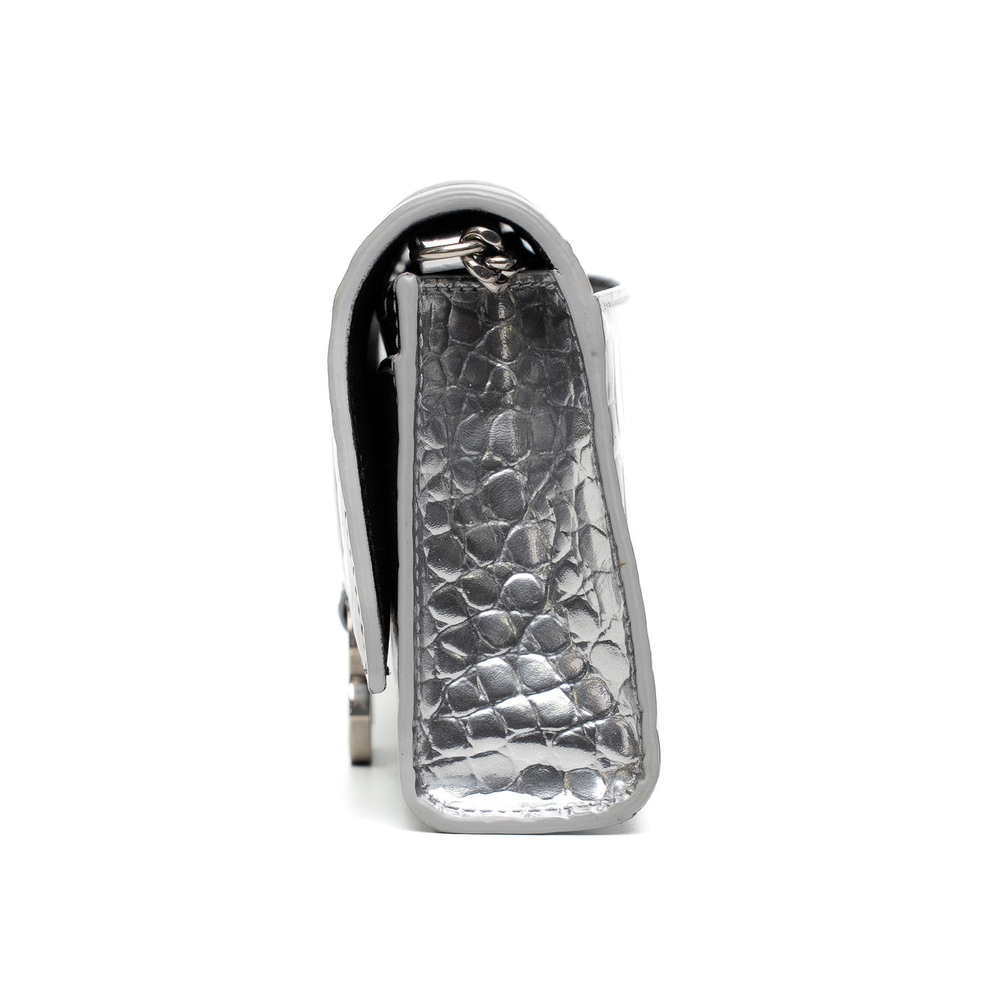 Balenciaga Metallic Hourglass Chain Bag