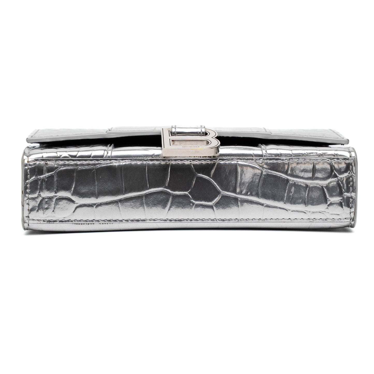 Balenciaga Metallic Hourglass Chain Bag