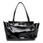Valentino Rockstud Black Patent Tote