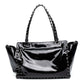 Valentino Rockstud Black Patent Tote