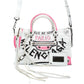 Balenciaga Mini City Graffiti Two Way Bag