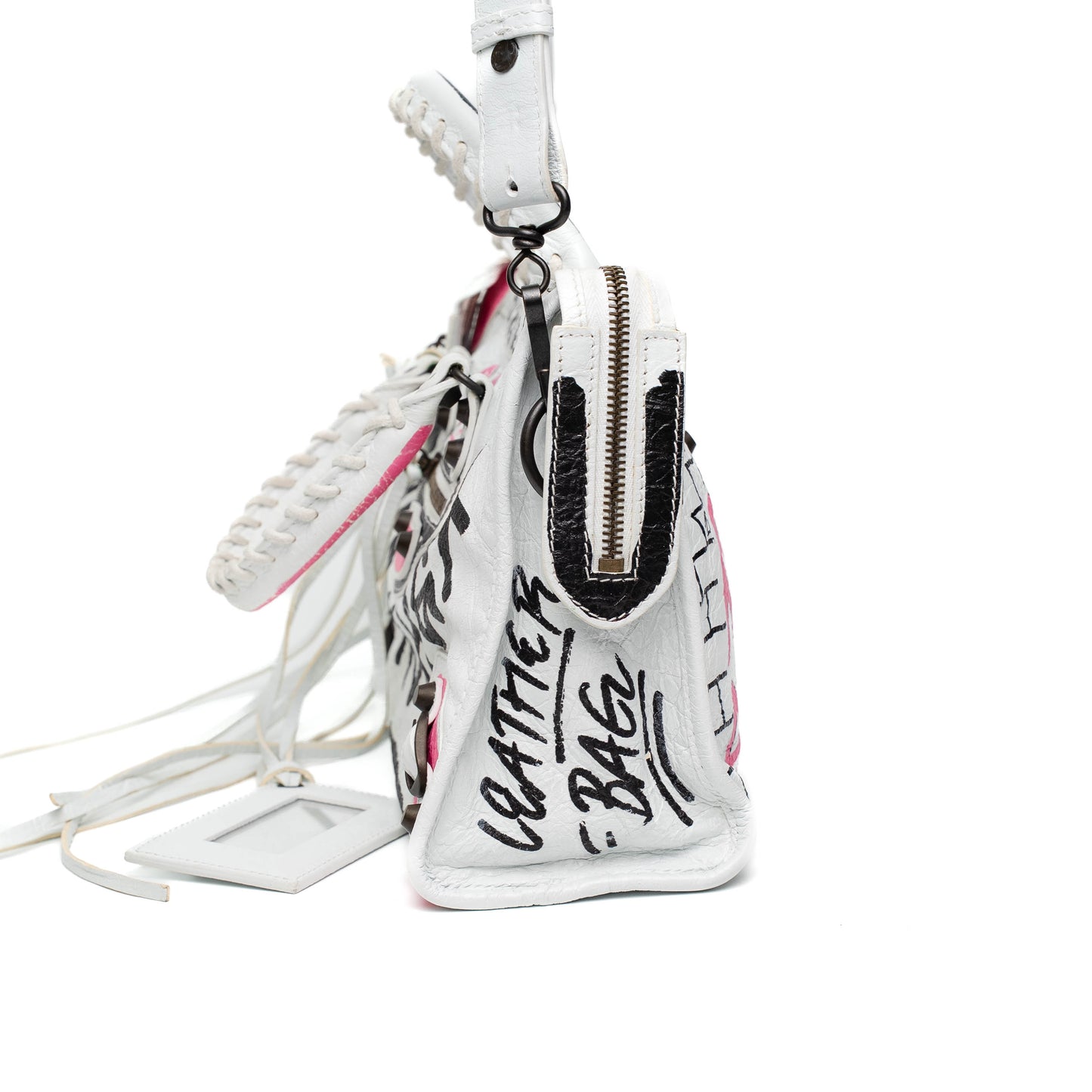 Balenciaga Mini City Graffiti Two Way Bag