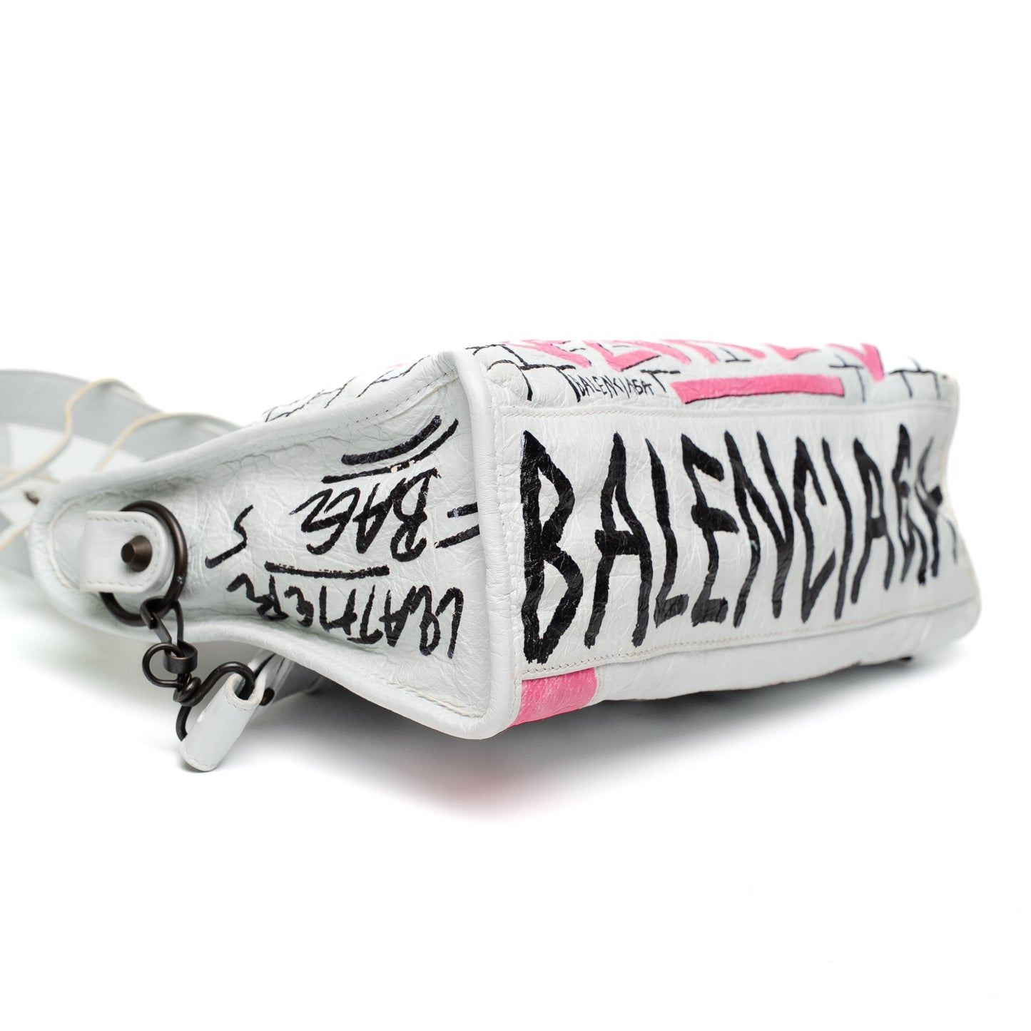 Balenciaga Mini City Graffiti Two Way Bag