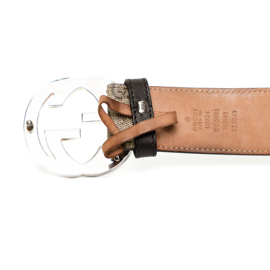 Gucci GG Supreme Interlocking G Belt