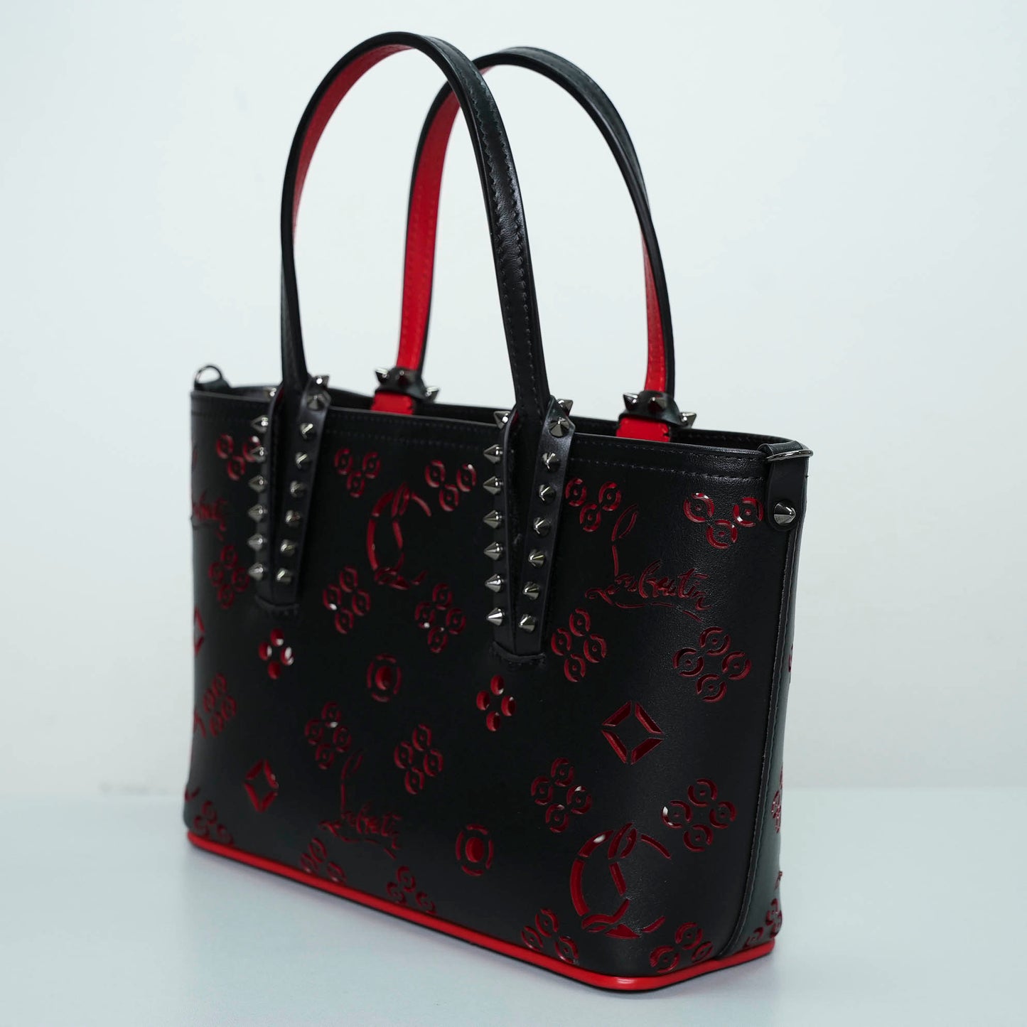 Christian Louboutin Cabarock Small Leather Tote Bag