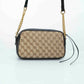 Gucci GG Canvas Marmont Diagonal Small Camera Bag