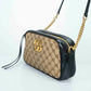 Gucci GG Canvas Marmont Diagonal Small Camera Bag