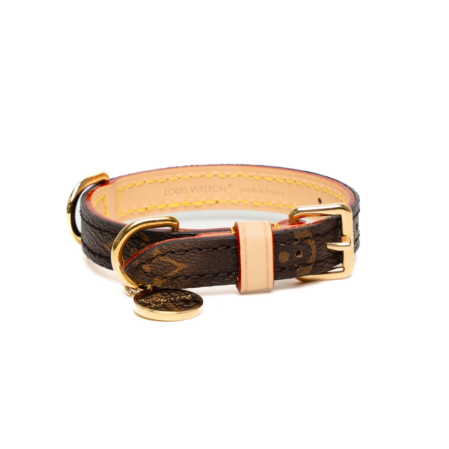 Louis Vuitton Monogram Dog Collar