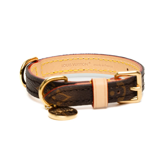 Louis Vuitton Monogram Dog Collar