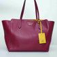 Gucci Raspberry Calfskin Swing Tote