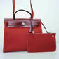 Hermès Herbag Zip 31 PM Rouge Grenat