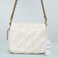 Coach Quilted Leather Shoulder Bag in Chalk