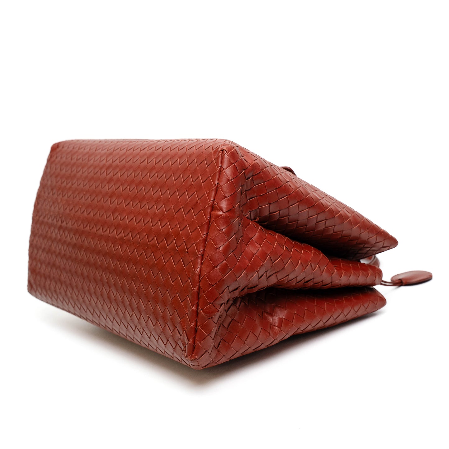 Bottega Veneta Small Roma Woven Satchel