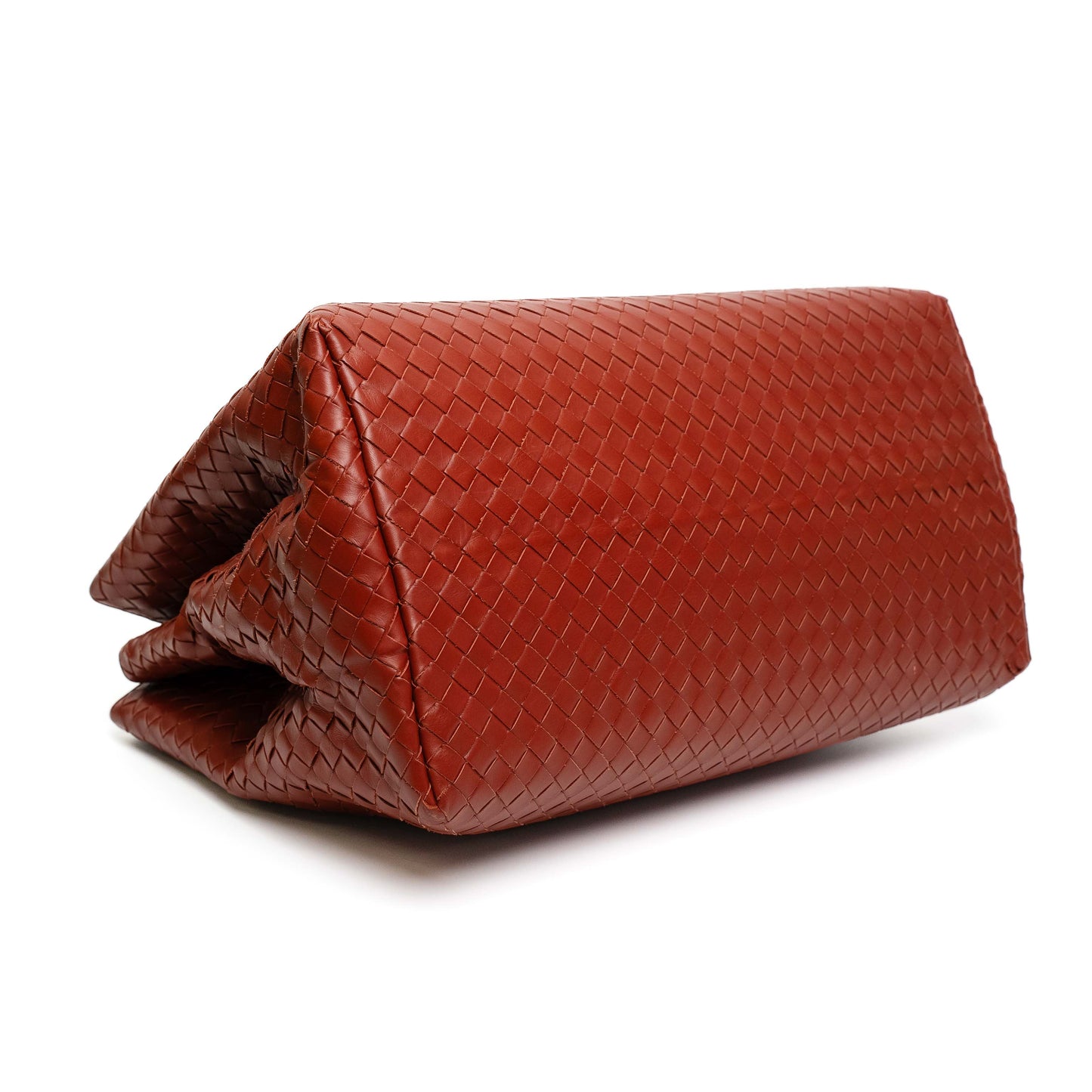 Bottega Veneta Small Roma Woven Satchel