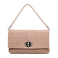 Miu Miu Cammeo Pink Matelasse Crystal Shoulder Bag