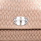Miu Miu Cammeo Pink Matelasse Crystal Shoulder Bag