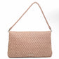 Miu Miu Cammeo Pink Matelasse Crystal Shoulder Bag