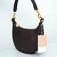 Oroton Florence Small Bag – Mahogany Leather