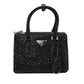 Prada Galleria Crystal-Embellished Mini Bag