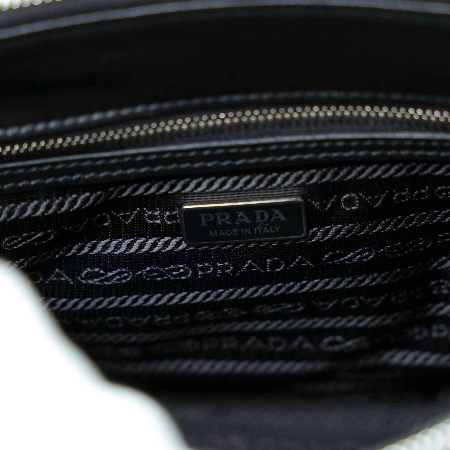 Prada Galleria Crystal-Embellished Mini Bag