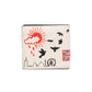 Alexander McQueen Skull Printed Leather Bifold Wallet