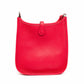 Hermes Mini Evelyne Rouge De Coeur Clemence