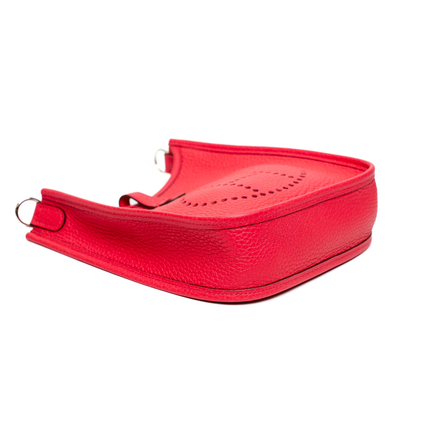 Hermes Mini Evelyne Rouge De Coeur Clemence