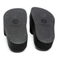Versace Medusa Black Platform Slides