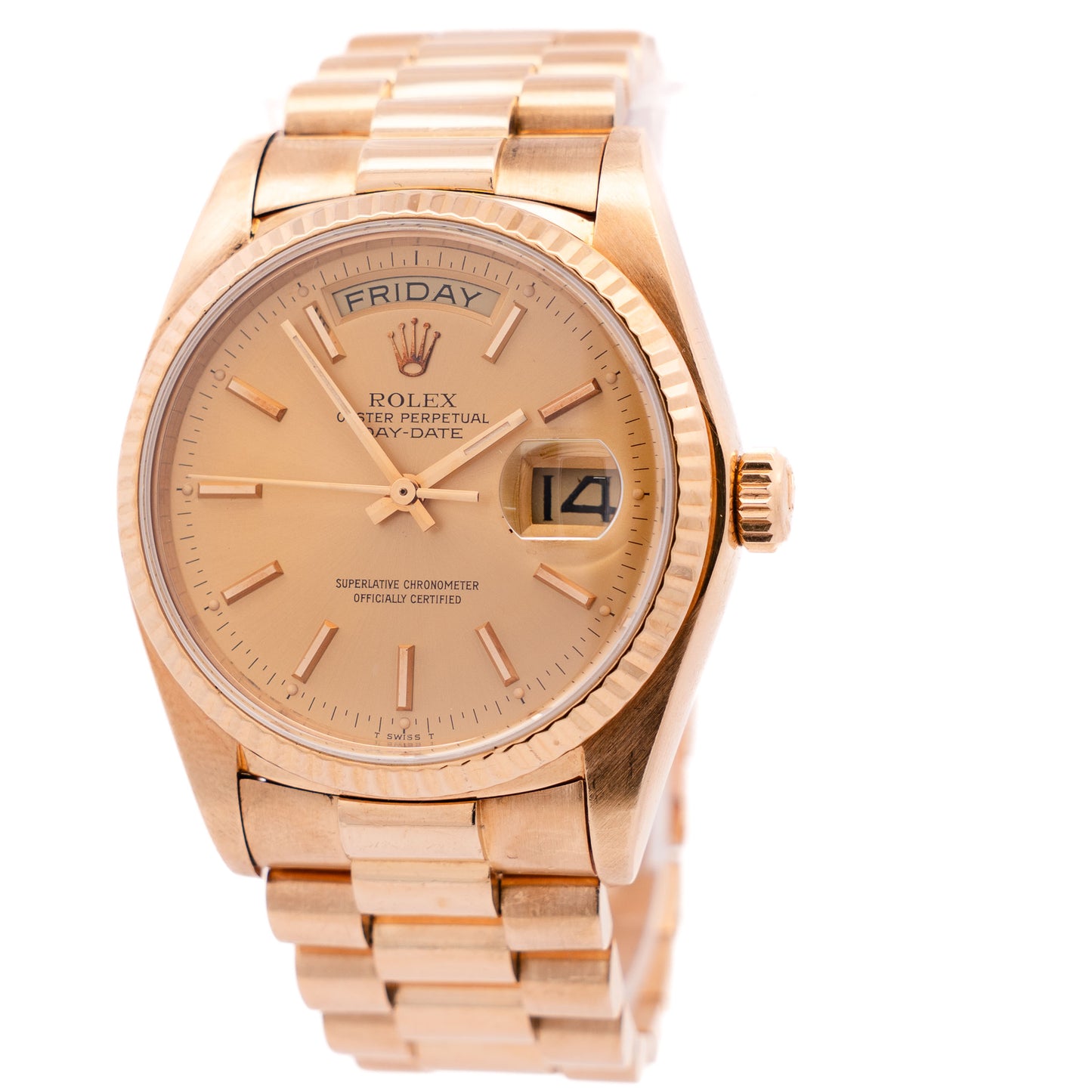 Rolex Day-Date 36 Yellow Gold Watch