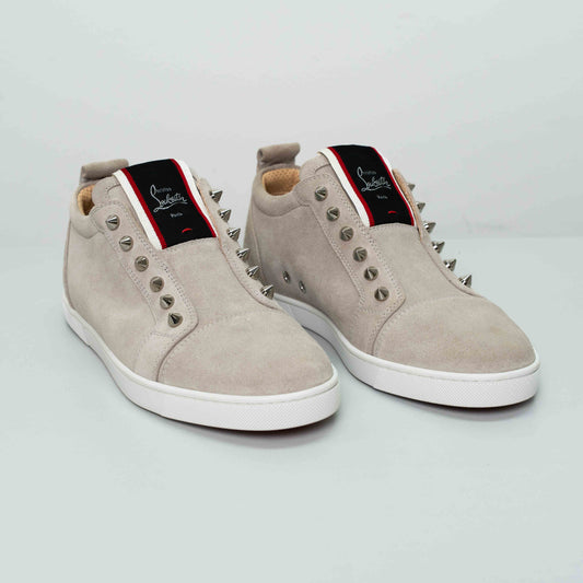 Christian Louboutin Saharienne Spiked Sneakers