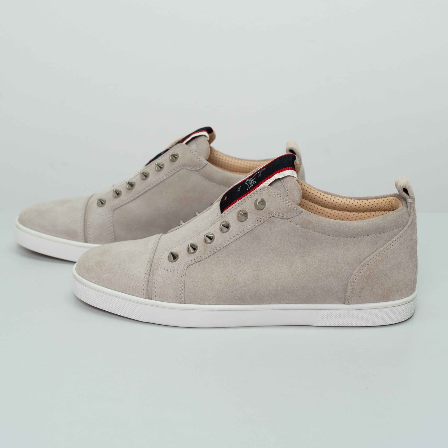 Christian Louboutin Saharienne Spiked Sneakers