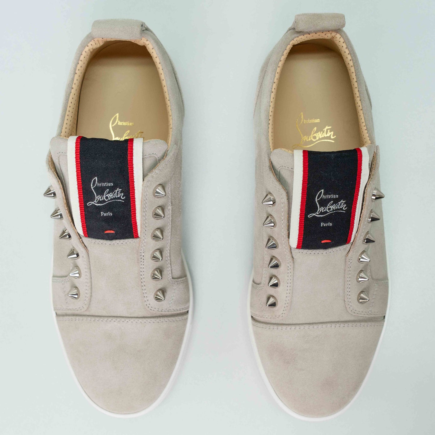 Christian Louboutin Saharienne Spiked Sneakers