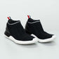 Moncler Black Slip-On Sneakers