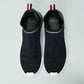 Moncler Black Slip-On Sneakers
