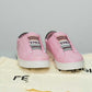 Fendi Pink Rockoclick Knit Sneakers