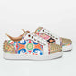 Christian Louboutin Multicolour Viera 2 Spiked Sneakers