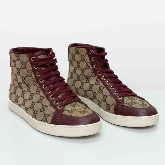 Gucci Brooklyn GG Monogram High-Top Sneakers
