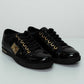 Dolce & Gabbana Black Patent Leather Sneakers