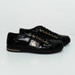 Dolce & Gabbana Black Patent Leather Sneakers