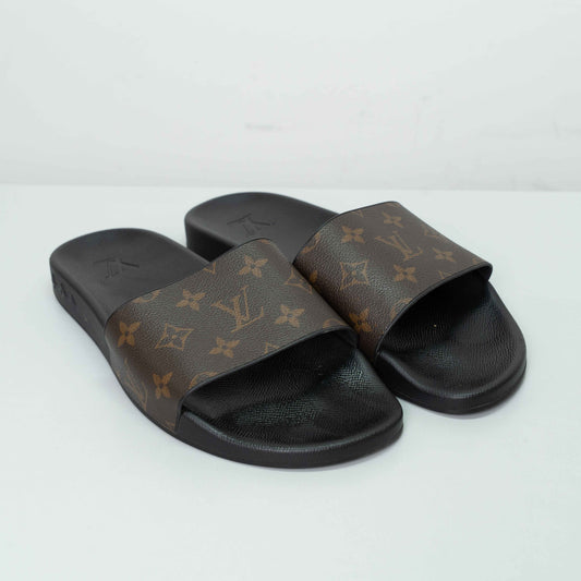 Louis Vuitton Monogram Canvas Waterfront Slides