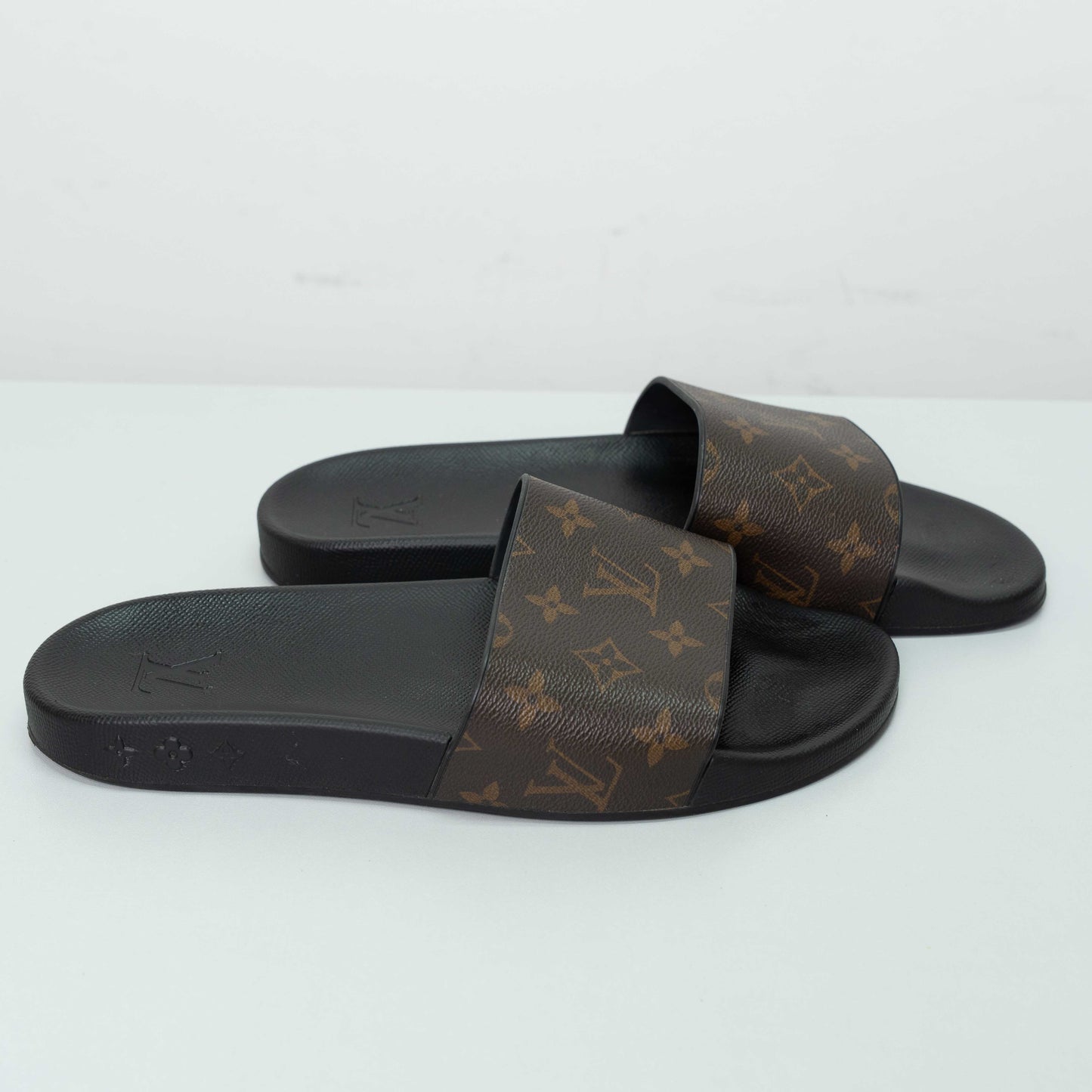 Louis Vuitton Monogram Canvas Waterfront Slides