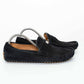 Gucci Black Suede Leather Loafers