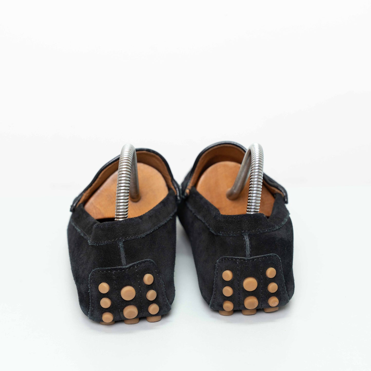 Gucci Black Suede Leather Loafers