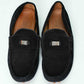Gucci Black Suede Leather Loafers
