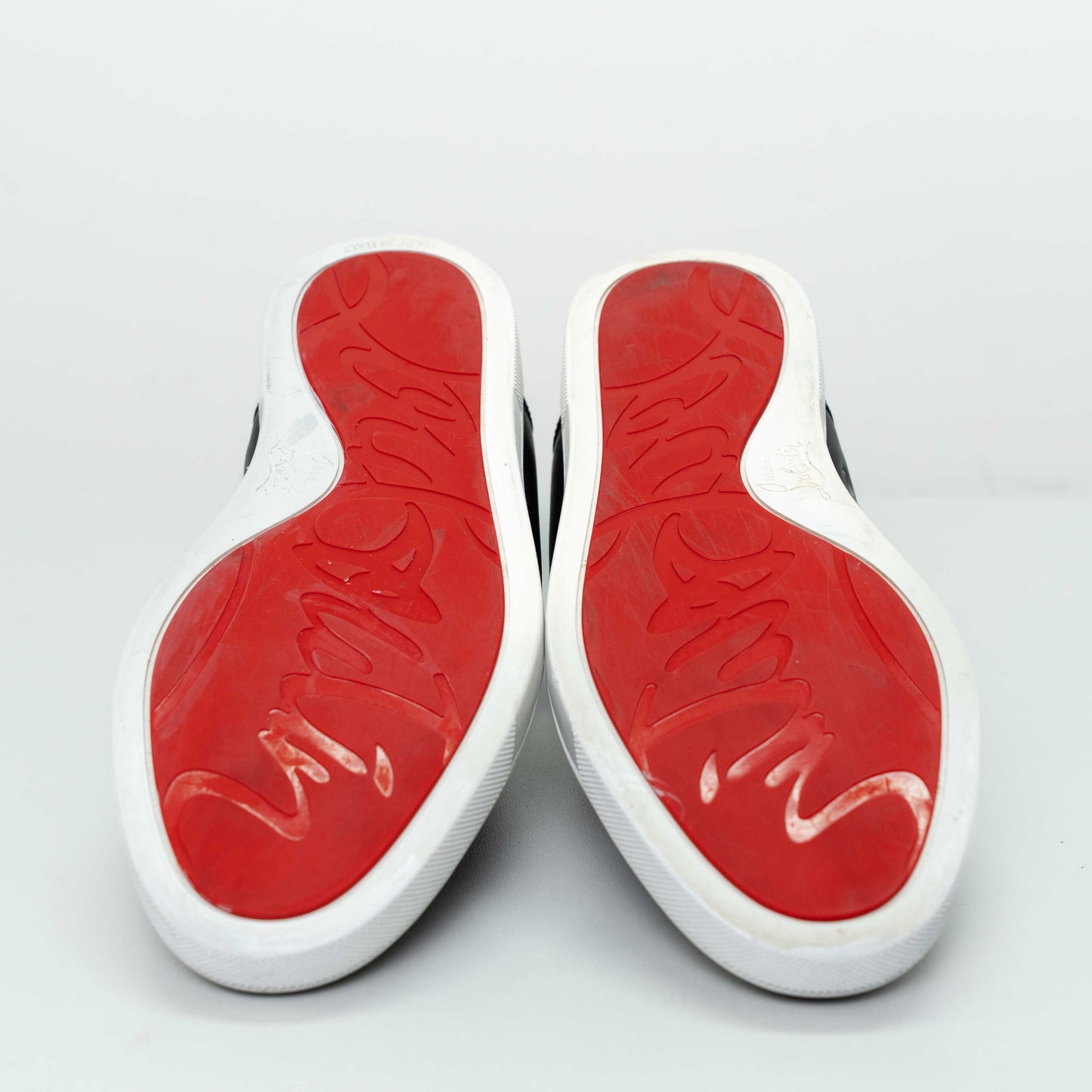 Christian Louboutin Black FAV Slip-Ons