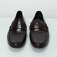 Louis Vuitton Dark Burgundy Leather Loafers