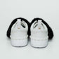 Valentino Garavani White Leather Mink Fur Strap Sneakers